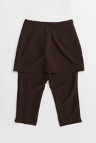 【メゾンスペシャル/MAISON SPECIAL】のMini Skirt Layer Capri Pants/ミニスカートレイヤーカプリパンツ BRN(ブラウン)|ID: prp329100004851890 ipo3291000000035609954