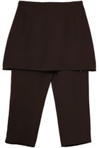 【メゾンスペシャル/MAISON SPECIAL】のMini Skirt Layer Capri Pants/ミニスカートレイヤーカプリパンツ BRN(ブラウン)|ID: prp329100004851890 ipo3291000000036189336