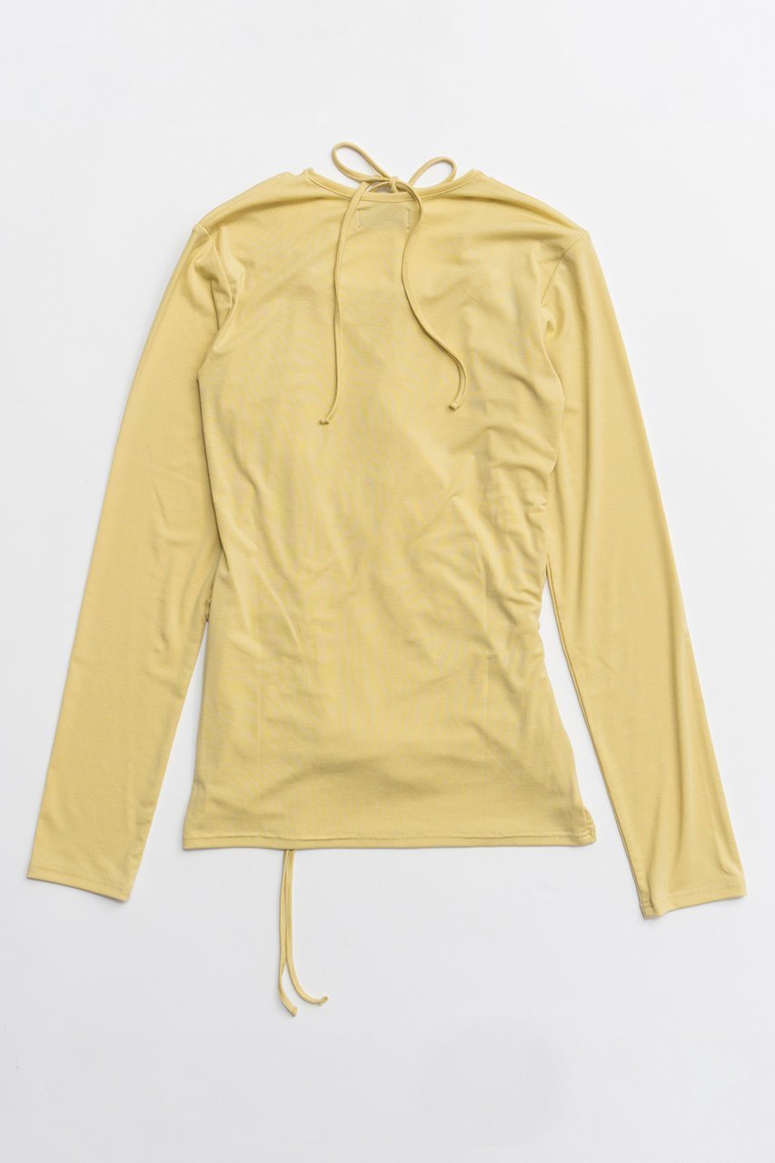 【メゾンスペシャル/MAISON SPECIAL】のHalter Neck Layered Tops/ホルターネックレイヤードトップス 人気、トレンドファッション・服の通販 founy(ファニー) 　ファッション　Fashion　レディースファッション　Fashion for Women　トップス・カットソー　Cut & Sew Tops　シャツ・ブラウス・オフィスカジュアル　Elegant Blouses & Button-Ups　ロングTシャツ・Tシャツ　Longline T-Shirts & Tees　カットソー・ベーシックTシャツ　Cut-and-Sewn Tops / Stretch Tees & Basics　2026年　2026　スリーブ　Sleeve, Long Sleeve / Short Sleeve　ロング　Long, Long-Length　夏　Summer　春　Spring　S/S・春夏　SS, Spring/Summer, Warm Season　other-5|ID: prp329100004851891 ipo3291000000035609970