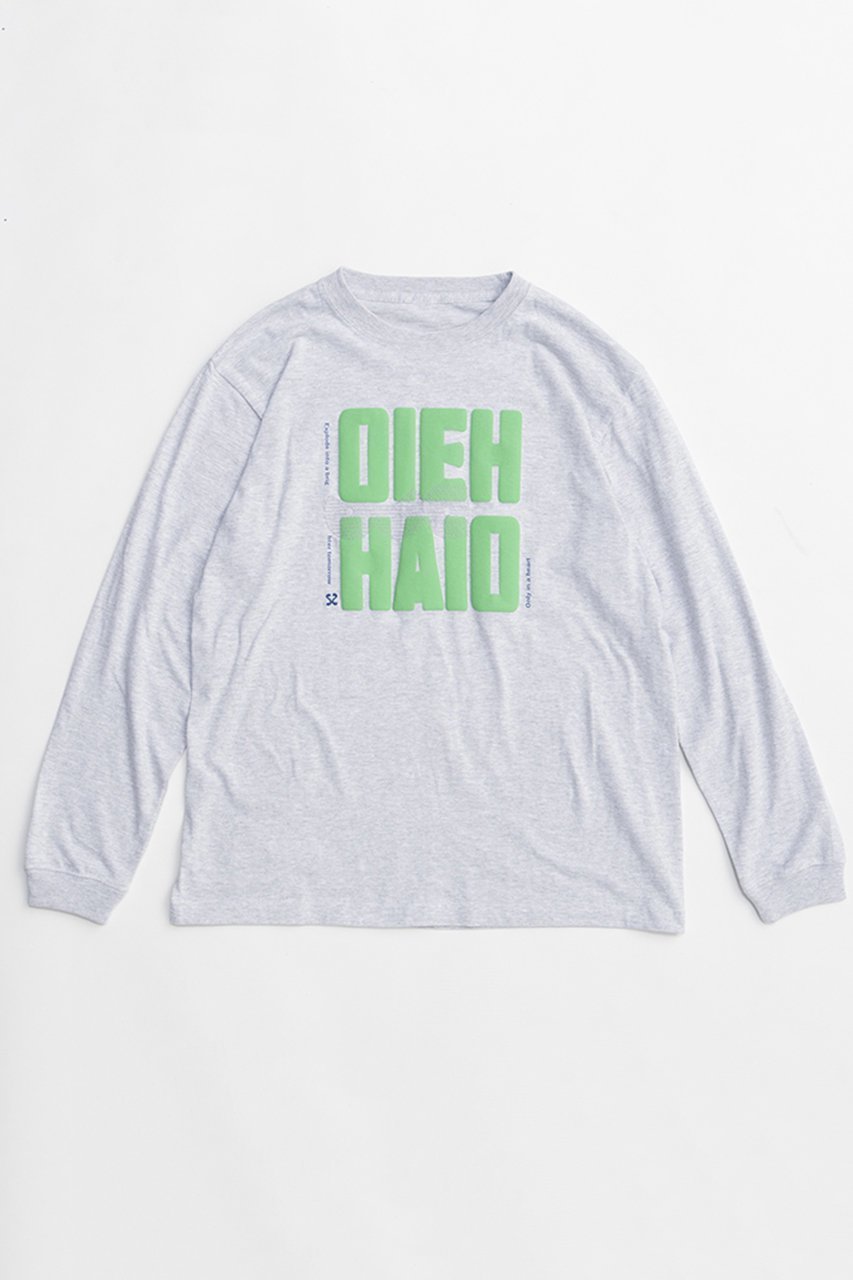 【メゾンスペシャル/MAISON SPECIAL】のOIEH-HAIO Long TEE/HEIO-HAIOロンTEE インテリア・キッズ・メンズ・レディースファッション・服の通販 founy(ファニー) 　ファッション　Fashion　レディースファッション　Fashion for Women　トップス・カットソー　Cut & Sew Tops　シャツ・ブラウス・オフィスカジュアル　Elegant Blouses & Button-Ups　ロングTシャツ・Tシャツ　Longline T-Shirts & Tees　カットソー・ベーシックTシャツ　Cut-and-Sewn Tops / Stretch Tees & Basics　2026年　2026　スリーブ　Sleeve, Long Sleeve / Short Sleeve　ロング　Long, Long-Length　夏　Summer　春　Spring　S/S・春夏　SS, Spring/Summer, Warm Season　GRY(グレー)|ID: prp329100004851893 ipo3291000000035609983