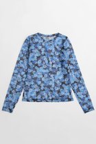 【メゾンスペシャル/MAISON SPECIAL】のFlower Print Tops/ブラーフラワープリントトップス BLU(ブルー)|ID: prp329100004851894 ipo3291000000035609993