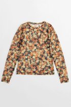【メゾンスペシャル/MAISON SPECIAL】のFlower Print Tops/ブラーフラワープリントトップス ORG(オレンジ)|ID: prp329100004851894 ipo3291000000035609994