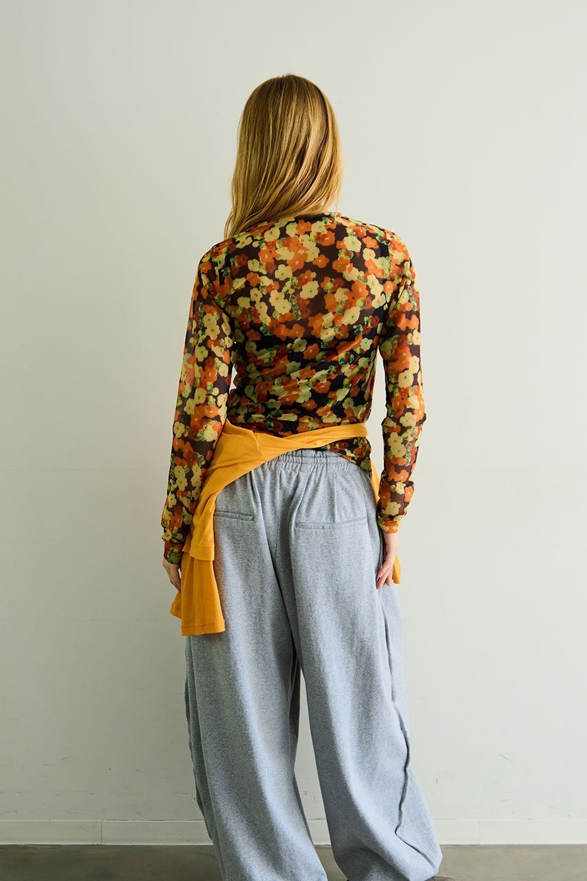 【メゾンスペシャル/MAISON SPECIAL】のFlower Print Tops/ブラーフラワープリントトップス 人気、トレンドファッション・服の通販 founy(ファニー) 　ファッション　Fashion　レディースファッション　Fashion for Women　トップス・カットソー　Cut & Sew Tops　シャツ・ブラウス・オフィスカジュアル　Elegant Blouses & Button-Ups　ロングTシャツ・Tシャツ　Longline T-Shirts & Tees　カットソー・ベーシックTシャツ　Cut-and-Sewn Tops / Stretch Tees & Basics　花柄・フラワープリント・モチーフ　Floral Prints & Motifs / Flower Pattern Tops　2026年　2026　スリーブ　Sleeve, Long Sleeve / Short Sleeve　ロング　Long, Long-Length　夏　Summer　春　Spring　S/S・春夏　SS, Spring/Summer, Warm Season　other-5|ID: prp329100004851894 ipo3291000000035609998