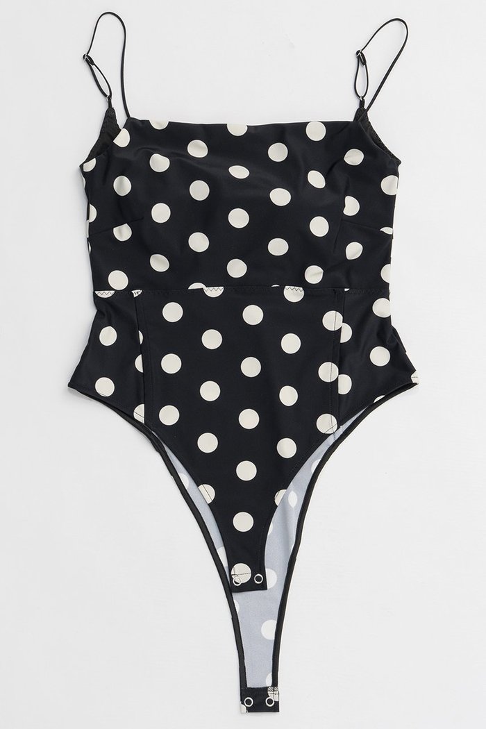 【メゾンスペシャル/MAISON SPECIAL】のCup-in Dot Bodysuit/カップインドットボディースーツ インテリア・キッズ・メンズ・レディースファッション・服の通販 founy(ファニー) https://founy.com/ ファッション Fashion レディースファッション Fashion for Women トップス・カットソー Cut & Sew Tops シャツ・ブラウス・オフィスカジュアル Elegant Blouses & Button-Ups ロングTシャツ・Tシャツ Longline T-Shirts & Tees カットソー・ベーシックTシャツ Cut-and-Sewn Tops / Stretch Tees & Basics 2026年 2026 スリーブ Sleeve, Long Sleeve / Short Sleeve ロング Long, Long-Length 夏 Summer 春 Spring S/S・春夏 SS, Spring/Summer, Warm Season |ID: prp329100004851895 ipo3291000000036189351