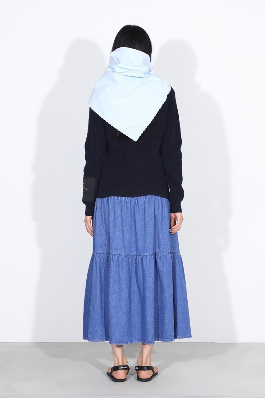 【マディソンブルー/MADISONBLUE】の【2/7 0:00販売開始】SCARF SCALLOPED EMBROIDERY C/LI スカラップ刺繍スカーフ 人気、トレンドファッション・服の通販 founy(ファニー) 　ファッション　Fashion　レディースファッション　Fashion for Women　ストール　Soft & Warm Scarves　マフラー・スヌード / 冬小物の定番　Scarves & Mufflers　2026年　2026　コンパクト　Compact, Small Size　スカラップ　Scallop, Scalloped Edge　スカーフ　Scarf, Neckwear　ストール　Stole, Wrap　マフラー　Scarf, Muffler　リネン　Linen, Linen Fabric　ワッシャー　Washer, Crinkled Finish　夏　Summer　春　Spring　S/S・春夏　SS, Spring/Summer, Warm Season　other-3|ID: prp329100004851897 ipo3291000000035610022