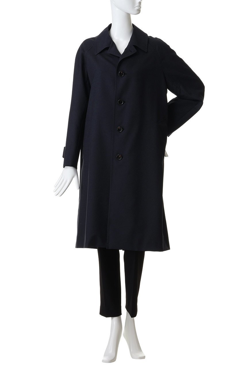 【マディソンブルー/MADISONBLUE】の【2/7 0:00販売開始】SOUTIEN COLLAR COAT W/M ステンカラーコート 人気、トレンドファッション・服の通販 founy(ファニー) 　ファッション　Fashion　レディースファッション　Fashion for Women　アウター　Coat / Outerwear Collection　コート・ロングコート・ピーコート　Long Coats, Peacoats & More　2026年　2026　なめらか　Smooth, Silky Texture　シンプル　Simple, Minimal　ロング　Long, Long-Length　夏　Summer　春　Spring　S/S・春夏　SS, Spring/Summer, Warm Season　other-6|ID: prp329100004851906 ipo3291000000035610103