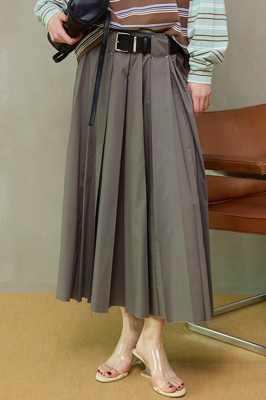 【メゾンスペシャル/MAISON SPECIAL】のBelted Pleated Skirt/ベルテッドプリーツスカート 人気、トレンドファッション・服の通販 founy(ファニー) 　ファッション　Fashion　レディースファッション　Fashion for Women　スカート　Skirts　プリーツスカート / 上品フェミニンスタイル　Pleated Skirts　ロングスカート　Long Skirts / Maxi & Midi Skirts　2026年　2026　ロング　Long, Long-Length　夏　Summer　春　Spring　S/S・春夏　SS, Spring/Summer, Warm Season　other-8|ID: prp329100004851909 ipo3291000000035610135
