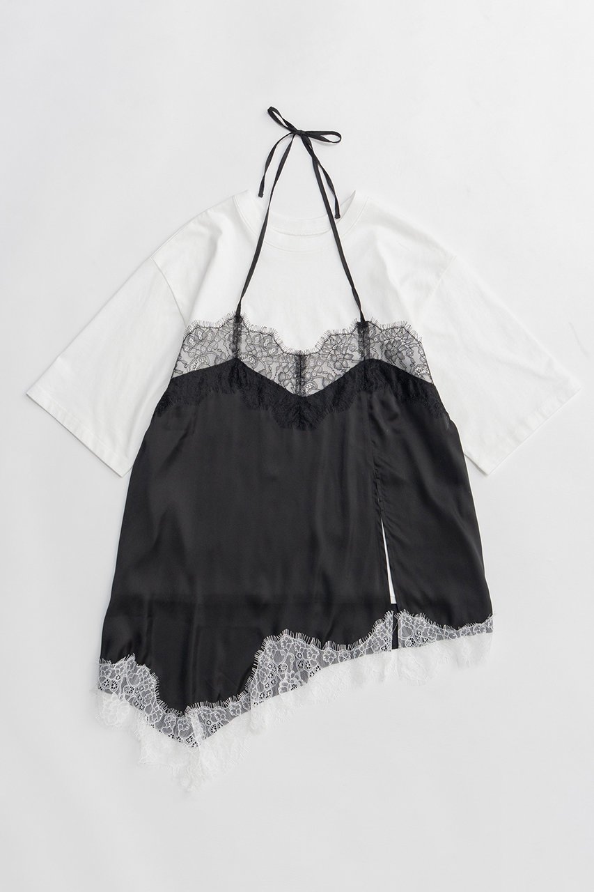 【メゾンスペシャル/MAISON SPECIAL】のLace Docking Layered TEE/レースドッキングレイヤードTEE インテリア・キッズ・メンズ・レディースファッション・服の通販 founy(ファニー) ファッション Fashion レディースファッション Fashion for Women トップス・カットソー Cut & Sew Tops シャツ・ブラウス・オフィスカジュアル Elegant Blouses & Button-Ups ロングTシャツ・Tシャツ Longline T-Shirts & Tees カットソー・ベーシックTシャツ Cut-and-Sewn Tops / Stretch Tees & Basics スリーブ Sleeve, Long Sleeve / Short Sleeve デニム Denim, Jeans Material ドッキング Docking, Mixed Material フェミニン Feminine, Girly ミックス Mix, Mixed Style ランジェリー Lingerie, Intimate Wear レース Lace, Lace Fabric ロング Long, Long-Length 再入荷 Restock / Back in Stock MLT1(マルチカラー)|ID: prp329100004851910 ipo3291000000036189429