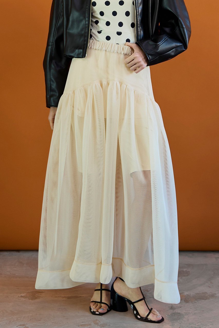 【メゾンスペシャル/MAISON SPECIAL】のSponge Mesh Flare Skirt/スポンジメッシュフレアスカート 人気、トレンドファッション・服の通販 founy(ファニー) ファッション Fashion レディースファッション Fashion for Women スカート Skirts Aライン・フレアスカート A-Line & Flared Skirts ロングスカート Long Skirts / Maxi & Midi Skirts 2026年 2026 メッシュ Mesh, Net Fabric ロング Long, Long-Length 夏 Summer 春 Spring S/S・春夏 SS, Spring/Summer, Warm Season other-7|ID: prp329100004851915 ipo3291000000035610189