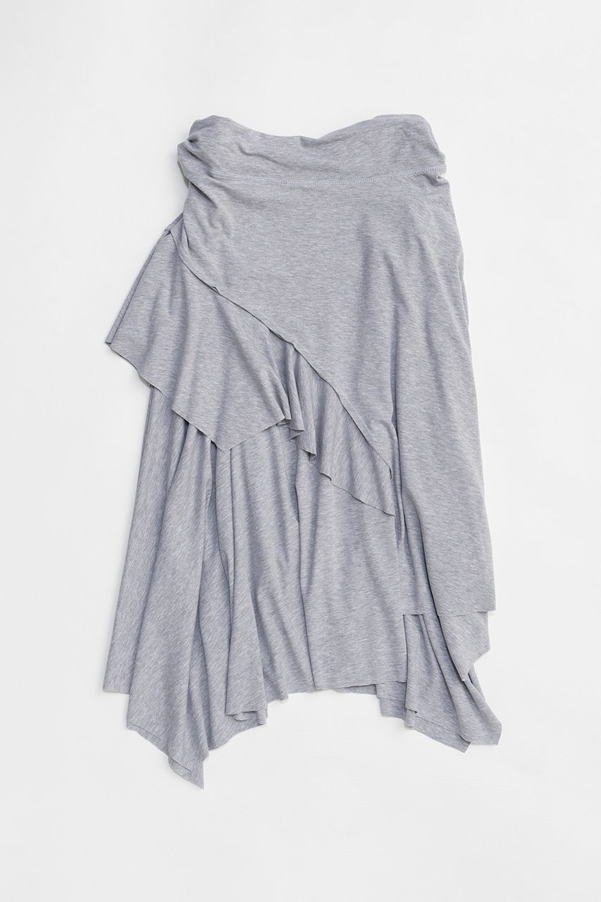 【メゾンスペシャル/MAISON SPECIAL】のAsymmetrical Flare Skirt/2wayアシンメトリーフレアスカート インテリア・キッズ・メンズ・レディースファッション・服の通販 founy(ファニー) 　ファッション　Fashion　レディースファッション　Fashion for Women　スカート　Skirts　Aライン・フレアスカート　A-Line & Flared Skirts　ロングスカート　Long Skirts / Maxi & Midi Skirts　2026年　2026　ロング　Long, Long-Length　夏　Summer　春　Spring　S/S・春夏　SS, Spring/Summer, Warm Season　GRY(グレー)|ID: prp329100004851916 ipo3291000000035610193