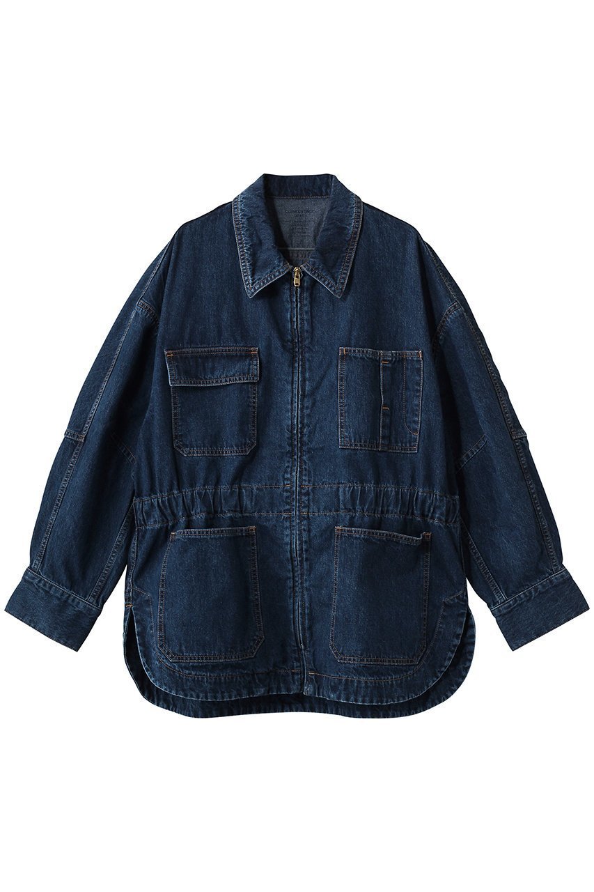 【マルティニーク/martinique】の【CURRENTAGE】デニムカバーオール インテリア・キッズ・メンズ・レディースファッション・服の通販 founy(ファニー) 　ファッション　Fashion　レディースファッション　Fashion for Women　アウター　Coat / Outerwear Collection　レディースジャケット・軽アウター　Jackets　ジャケット　Jacket, Outerwear　デニム　Denim, Jeans Material　ポケット　Pocket, Pocket Detail　モダン　Modern, Contemporary　ワイド　Wide, Wide Fit　ワーク　Workwear, Utility Style　新作・新入荷　New Arrivals / New In　インディゴブルー|ID: prp329100004851932 ipo3291000000035610321