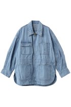 【マルティニーク/martinique】の【CURRENTAGE】デニムカバーオール 人気、トレンドファッション・服の通販 founy(ファニー) ファッション Fashion レディースファッション Fashion for Women アウター Coat / Outerwear Collection レディースジャケット・軽アウター Jackets ジャケット Jacket, Outerwear デニム Denim, Jeans Material ポケット Pocket, Pocket Detail モダン Modern, Contemporary ワイド Wide, Wide Fit ワーク Workwear, Utility Style 新作・新入荷 New Arrivals / New In thumbnail インディゴサックス|ID: prp329100004851932 ipo3291000000035610322