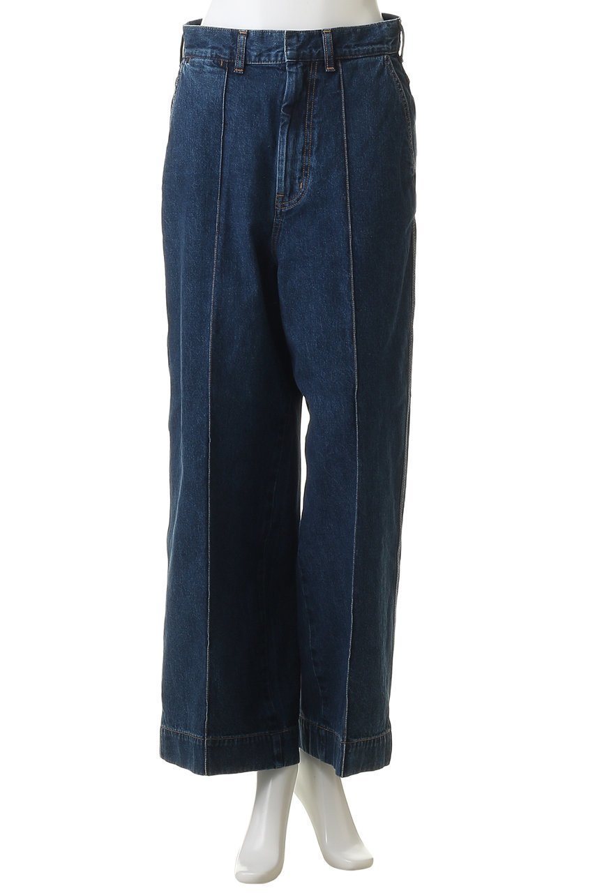 【マルティニーク/martinique】の【CURRENTAGE】デニムワイドパンツ 人気、トレンドファッション・服の通販 founy(ファニー) 　ファッション　Fashion　レディースファッション　Fashion for Women　パンツ　Pants & Trousers　デニムパンツ・ジーンズ・美脚デニム　Denim Jeans & Pants　センター　Center, Center Line　デニム　Denim, Jeans Material　ポケット　Pocket, Pocket Detail　ワイド　Wide, Wide Fit　今季　This Season, Current Season　新作・新入荷　New Arrivals / New In　other-2|ID: prp329100004851933 ipo3291000000035610333