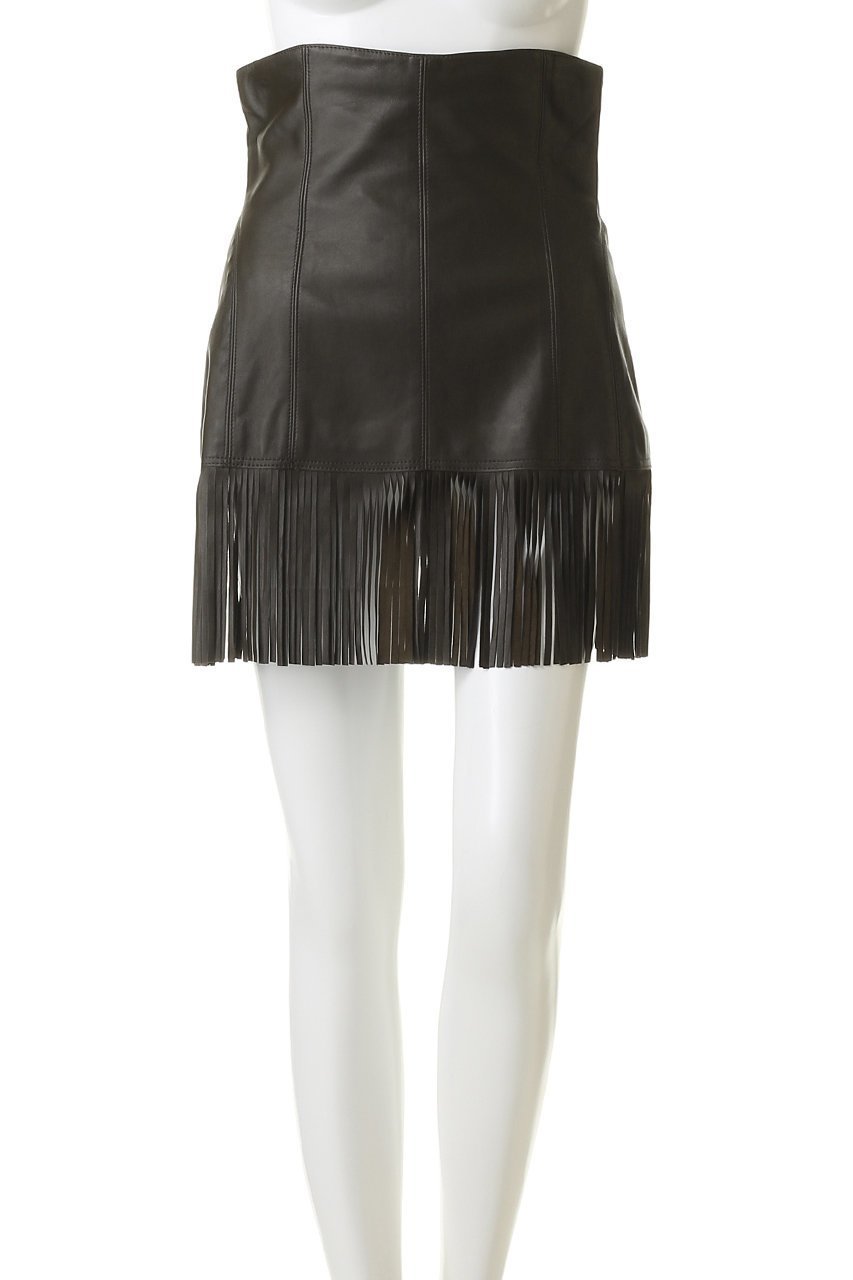 【マルティニーク/martinique】の【CURRENTAGE】レザーフリンジミニスカート 人気、トレンドファッション・服の通販 founy(ファニー) 　ファッション　Fashion　レディースファッション　Fashion for Women　スカート　Skirts　ミニスカート　Mini Skirts　シンプル　Simple, Minimal　フリンジ　Fringe, Tassel　ミニスカート　Mini Skirt, Short Skirt　新作・新入荷　New Arrivals / New In　other-2|ID: prp329100004851934 ipo3291000000035610339