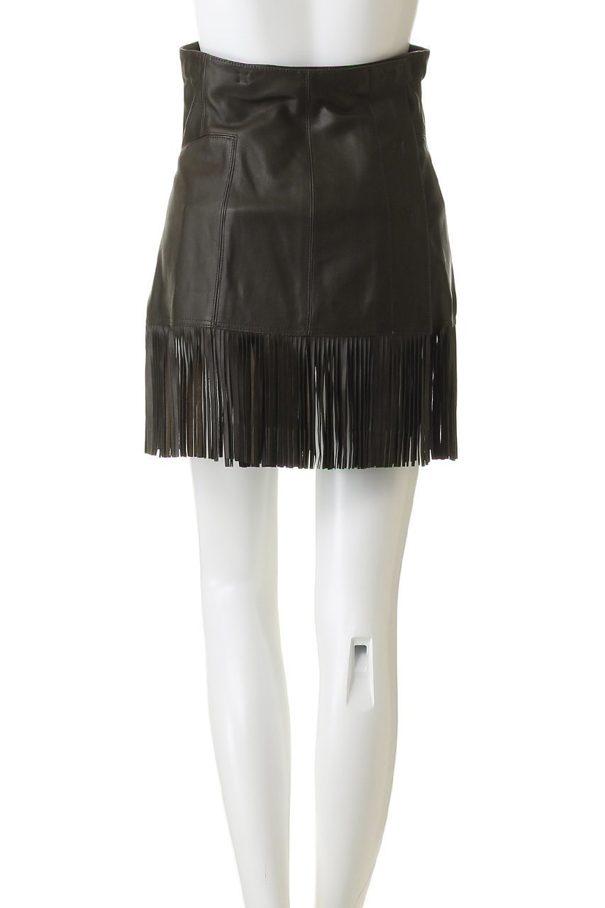 【マルティニーク/martinique】の【CURRENTAGE】レザーフリンジミニスカート 人気、トレンドファッション・服の通販 founy(ファニー) 　ファッション　Fashion　レディースファッション　Fashion for Women　スカート　Skirts　ミニスカート　Mini Skirts　シンプル　Simple, Minimal　フリンジ　Fringe, Tassel　ミニスカート　Mini Skirt, Short Skirt　新作・新入荷　New Arrivals / New In　other-4|ID: prp329100004851934 ipo3291000000035610341