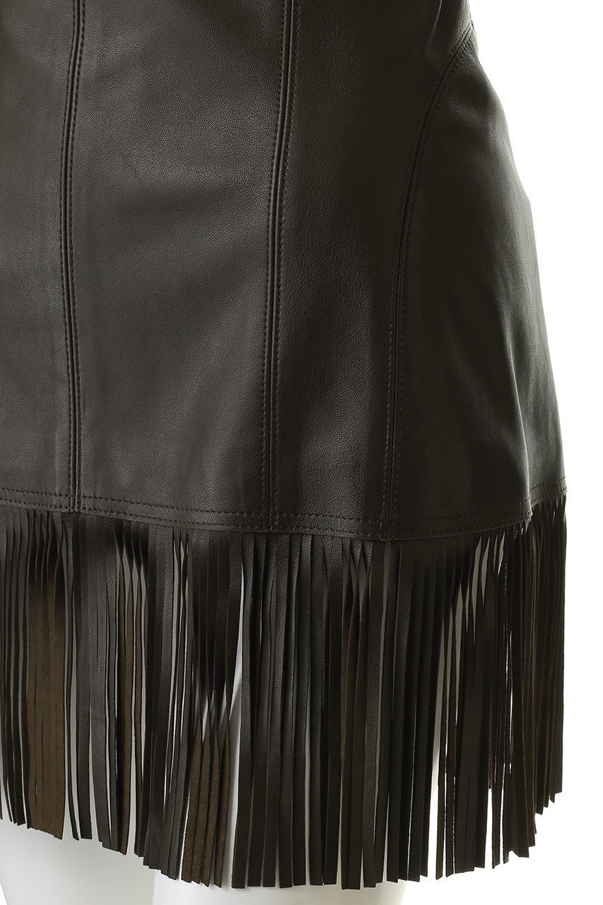 【マルティニーク/martinique】の【CURRENTAGE】レザーフリンジミニスカート 人気、トレンドファッション・服の通販 founy(ファニー) 　ファッション　Fashion　レディースファッション　Fashion for Women　スカート　Skirts　ミニスカート　Mini Skirts　シンプル　Simple, Minimal　フリンジ　Fringe, Tassel　ミニスカート　Mini Skirt, Short Skirt　新作・新入荷　New Arrivals / New In　other-5|ID: prp329100004851934 ipo3291000000035610342