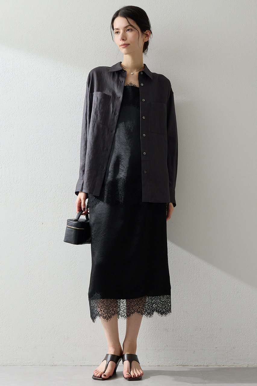 【ウィムガゼット/Whim Gazette】のサテンレースキャミソール 人気、トレンドファッション・服の通販 founy(ファニー) 　ファッション　Fashion　レディースファッション　Fashion for Women　トップス・カットソー　Cut & Sew Tops　キャミソール&ノースリーブ　Camisoles & Sleeveless Tops　シャツ・ブラウス・オフィスカジュアル　Elegant Blouses & Button-Ups　2026年　2026　エレガント 上品　Elegant　キャミソール　Camisole, Spaghetti Strap Top　サテン　Satin, Glossy Fabric　ノースリーブ　Sleeveless, No-Sleeve　モダン　Modern, Contemporary　ラップ　Wrap, Wrap Design　レース　Lace, Lace Fabric　夏　Summer　春　Spring　S/S・春夏　SS, Spring/Summer, Warm Season　other-5|ID: prp329100004851939 ipo3291000000035610390