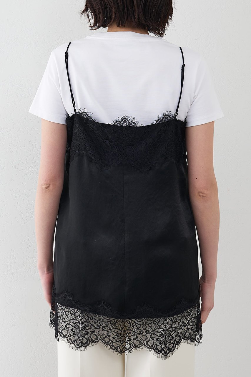 【ウィムガゼット/Whim Gazette】のサテンレースキャミソール 人気、トレンドファッション・服の通販 founy(ファニー) 　ファッション　Fashion　レディースファッション　Fashion for Women　トップス・カットソー　Cut & Sew Tops　キャミソール&ノースリーブ　Camisoles & Sleeveless Tops　シャツ・ブラウス・オフィスカジュアル　Elegant Blouses & Button-Ups　2026年　2026　エレガント 上品　Elegant　キャミソール　Camisole, Spaghetti Strap Top　サテン　Satin, Glossy Fabric　ノースリーブ　Sleeveless, No-Sleeve　モダン　Modern, Contemporary　ラップ　Wrap, Wrap Design　レース　Lace, Lace Fabric　夏　Summer　春　Spring　S/S・春夏　SS, Spring/Summer, Warm Season　other-8|ID: prp329100004851939 ipo3291000000035610393