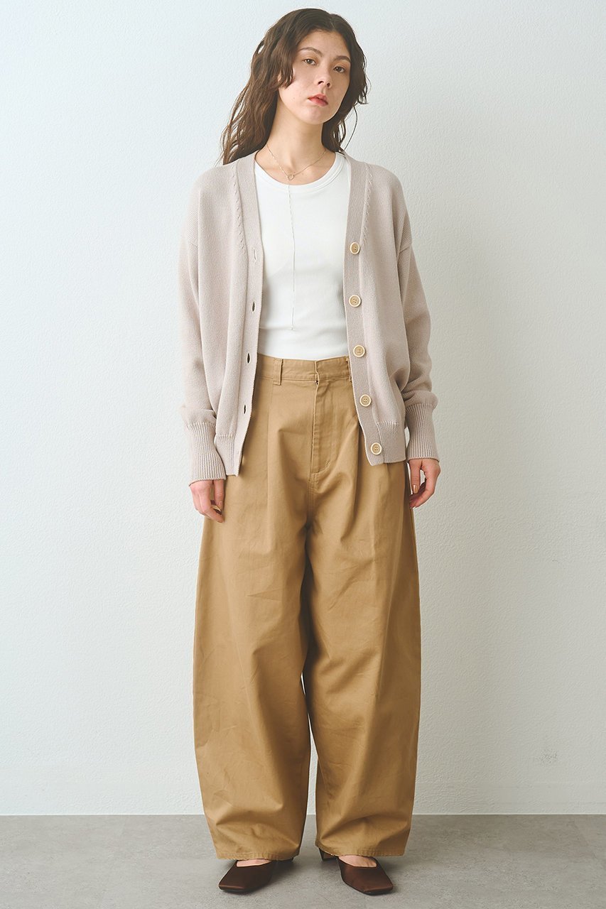 【ウィムガゼット/Whim Gazette】のタックチノパンツ 人気、トレンドファッション・服の通販 founy(ファニー) 　ファッション　Fashion　レディースファッション　Fashion for Women　パンツ　Pants & Trousers　2026年　2026　おすすめ　Recommended / Our Picks　シンプル　Simple, Minimal　バランス　Balance, Style Balance　フォルム　Silhouette, Form　フランス　France, French　フロント　Front, Front Design　ルーズ　Loose, Oversized　ワイド　Wide, Wide Fit　夏　Summer　春　Spring　S/S・春夏　SS, Spring/Summer, Warm Season　other-5|ID: prp329100004851941 ipo3291000000035610409