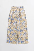 【メゾンスペシャル/MAISON SPECIAL】のFlower Jacquard Pants/フラワージャガードパンツ 人気、トレンドファッション・服の通販 founy(ファニー) ファッション Fashion レディースファッション Fashion for Women パンツ Pants & Trousers 2026年 2026 夏 Summer 春 Spring S/S・春夏 SS, Spring/Summer, Warm Season thumbnail YEL(イエロー)|ID: prp329100004851944 ipo3291000000035610429