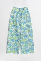 【メゾンスペシャル/MAISON SPECIAL】のFlower Jacquard Pants/フラワージャガードパンツ 人気、トレンドファッション・服の通販 founy(ファニー) ファッション Fashion レディースファッション Fashion for Women パンツ Pants & Trousers 2026年 2026 夏 Summer 春 Spring S/S・春夏 SS, Spring/Summer, Warm Season thumbnail GRN(グリーン)|ID: prp329100004851944 ipo3291000000035610430