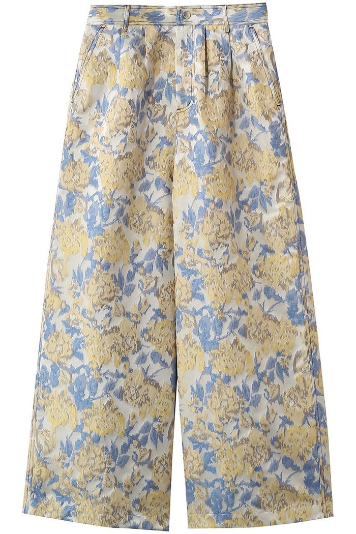【メゾンスペシャル/MAISON SPECIAL】のFlower Jacquard Pants/フラワージャガードパンツ インテリア・キッズ・メンズ・レディースファッション・服の通販 founy(ファニー) https://founy.com/ ファッション Fashion レディースファッション Fashion for Women パンツ Pants & Trousers 2026年 2026 シアー Sheer, See-Through ジャカード／ジャガード Jacquard, Woven Pattern 夏 Summer 春 Spring S/S・春夏 SS, Spring/Summer, Warm Season |ID: prp329100004851944 ipo3291000000036189625