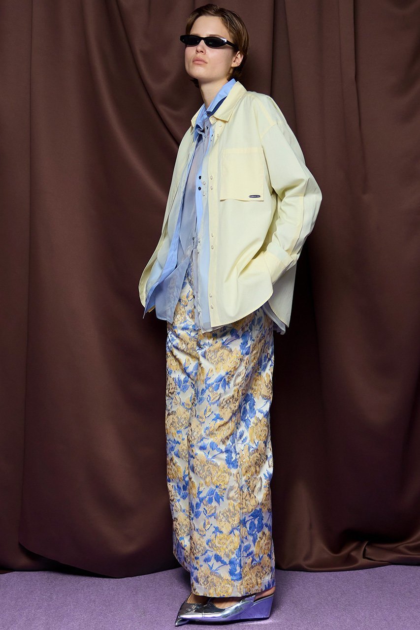 【メゾンスペシャル/MAISON SPECIAL】のFlower Jacquard Pants/フラワージャガードパンツ 人気、トレンドファッション・服の通販 founy(ファニー) 　ファッション　Fashion　レディースファッション　Fashion for Women　パンツ　Pants & Trousers　シアー　Sheer, See-Through　ジャカード／ジャガード　Jacquard, Woven Pattern　other-6|ID: prp329100004851944 ipo3291000000036189632