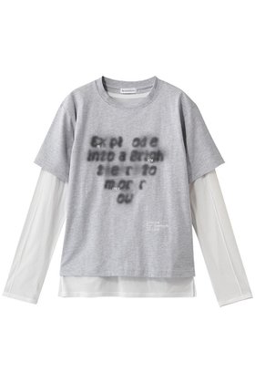 【メゾンスペシャル/MAISON SPECIAL】のOpen Heart Layered T-Shirt/オープンハートレイヤードTシャツ 人気、トレンドファッション・服の通販 founy(ファニー) ファッション Fashion レディースファッション Fashion for Women トップス・カットソー Cut & Sew Tops シャツ・ブラウス・オフィスカジュアル Elegant Blouses & Button-Ups ロングTシャツ・Tシャツ Longline T-Shirts & Tees カットソー・ベーシックTシャツ Cut-and-Sewn Tops / Stretch Tees & Basics 2026年 2026 シアー Sheer, See-Through スリーブ Sleeve, Long Sleeve / Short Sleeve ロング Long, Long-Length 夏 Summer 春 Spring S/S・春夏 SS, Spring/Summer, Warm Season 長袖 Long Sleeve, Full Sleeve |ID:prp329100004851945