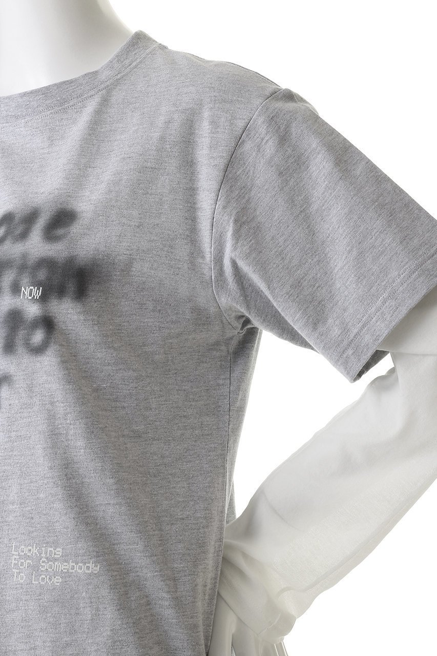 【メゾンスペシャル/MAISON SPECIAL】のOpen Heart Layered T-Shirt/オープンハートレイヤードTシャツ 人気、トレンドファッション・服の通販 founy(ファニー) 　ファッション　Fashion　レディースファッション　Fashion for Women　トップス・カットソー　Cut & Sew Tops　シャツ・ブラウス・オフィスカジュアル　Elegant Blouses & Button-Ups　ロングTシャツ・Tシャツ　Longline T-Shirts & Tees　カットソー・ベーシックTシャツ　Cut-and-Sewn Tops / Stretch Tees & Basics　2026年　2026　シアー　Sheer, See-Through　スリーブ　Sleeve, Long Sleeve / Short Sleeve　ロング　Long, Long-Length　夏　Summer　春　Spring　S/S・春夏　SS, Spring/Summer, Warm Season　長袖　Long Sleeve, Full Sleeve　other-5|ID: prp329100004851945 ipo3291000000035610445