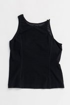 【メゾンスペシャル/MAISON SPECIAL】のClear Wire Tank/クリアワイヤータンク 人気、トレンドファッション・服の通販 founy(ファニー) ファッション Fashion レディースファッション Fashion for Women トップス・カットソー Cut & Sew Tops キャミソール&ノースリーブ Camisoles & Sleeveless Tops シャツ・ブラウス・オフィスカジュアル Elegant Blouses & Button-Ups ロングTシャツ・Tシャツ Longline T-Shirts & Tees カットソー・ベーシックTシャツ Cut-and-Sewn Tops / Stretch Tees & Basics 2026年 2026 キャミソール Camisole, Spaghetti Strap Top タンク Tank Top, Sleeveless Top 夏 Summer 春 Spring S/S・春夏 SS, Spring/Summer, Warm Season thumbnail BLK(ブラック)|ID: prp329100004851946 ipo3291000000035610448