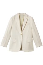 【アルアバイル/allureville】のシャークスキンシングルオーバージャケット 人気、トレンドファッション・服の通販 founy(ファニー) ファッション Fashion レディースファッション Fashion for Women アウター Coat / Outerwear Collection レディースジャケット・軽アウター Jackets ジャケット Jacket, Outerwear ストレッチ Stretch, Stretchy Fabric セットアップ Set-Up, Coordinated Outfit ツイル Twist, Twisted Detail デニム Denim, Jeans Material マニッシュ Mannish, Boyish メンズ Men's, Menswear 新作・新入荷 New Arrivals / New In thumbnail オフホワイト|ID: prp329100004851951 ipo3291000000036370782