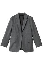 【アルアバイル/allureville】のシャークスキンシングルオーバージャケット 人気、トレンドファッション・服の通販 founy(ファニー) ファッション Fashion レディースファッション Fashion for Women アウター Coat / Outerwear Collection レディースジャケット・軽アウター Jackets ジャケット Jacket, Outerwear ストレッチ Stretch, Stretchy Fabric セットアップ Set-Up, Coordinated Outfit ツイル Twist, Twisted Detail デニム Denim, Jeans Material マニッシュ Mannish, Boyish メンズ Men's, Menswear 新作・新入荷 New Arrivals / New In thumbnail ブラック|ID: prp329100004851951 ipo3291000000036370783