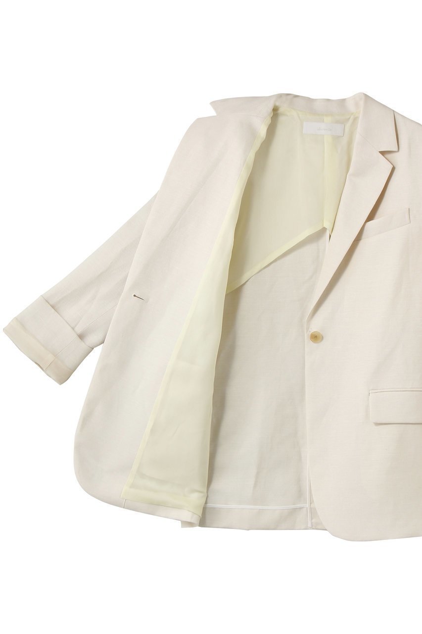 【アルアバイル/allureville】のシャークスキンシングルオーバージャケット 人気、トレンドファッション・服の通販 founy(ファニー) ファッション Fashion レディースファッション Fashion for Women アウター Coat / Outerwear Collection レディースジャケット・軽アウター Jackets ジャケット Jacket, Outerwear ストレッチ Stretch, Stretchy Fabric セットアップ Set-Up, Coordinated Outfit ツイル Twist, Twisted Detail デニム Denim, Jeans Material マニッシュ Mannish, Boyish メンズ Men's, Menswear 新作・新入荷 New Arrivals / New In other-6|ID: prp329100004851951 ipo3291000000036419564