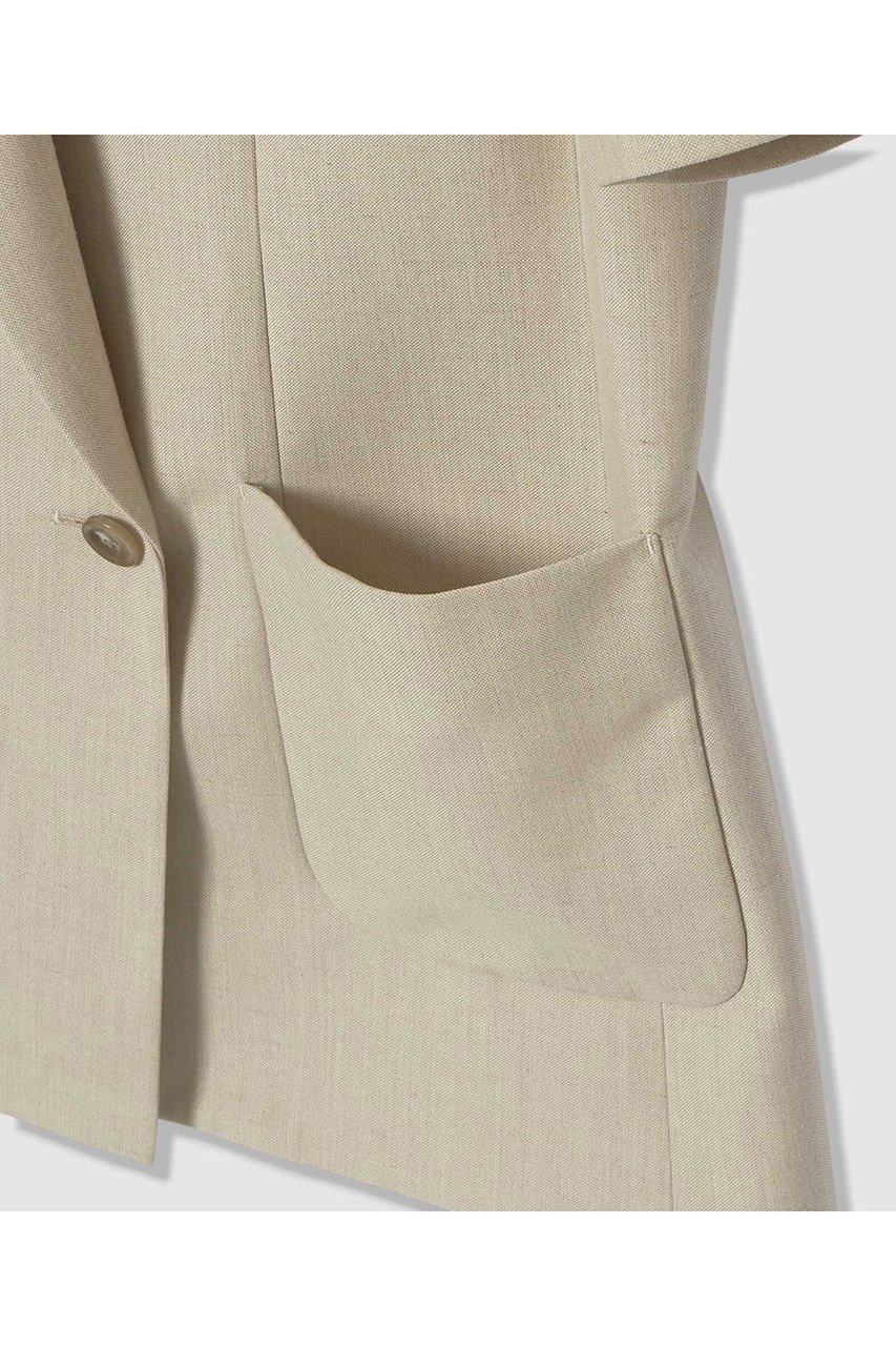 【アルアバイル/allureville】のハーフスリーブジャケット 人気、トレンドファッション・服の通販 founy(ファニー) 　ファッション　Fashion　レディースファッション　Fashion for Women　アウター　Coat / Outerwear Collection　レディースジャケット・軽アウター　Jackets　2026年　2026　ジャケット　Jacket, Outerwear　ダブル　Double, Double-Breasted　リネン　Linen, Linen Fabric　半袖　Short Sleeve, Half Sleeve　夏　Summer　春　Spring　S/S・春夏　SS, Spring/Summer, Warm Season　other-5|ID: prp329100004851952 ipo3291000000035610503