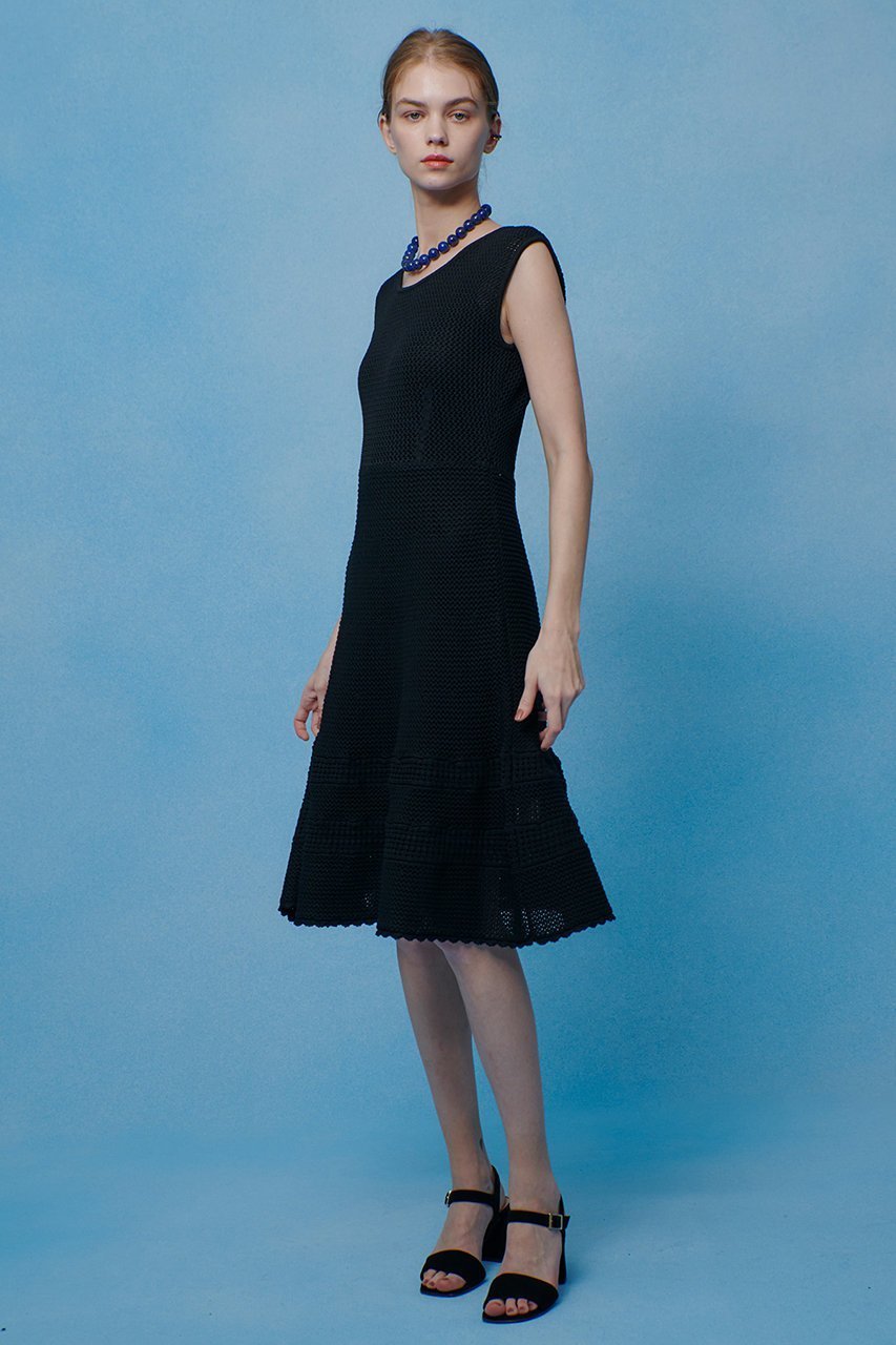 【アルアバイル/allureville】の【LOULOU WILLOUGHBY】メッシュクロッシェミニワンピース 人気、トレンドファッション・服の通販 founy(ファニー) 　ファッション　Fashion　レディースファッション　Fashion for Women　ワンピース　Dresses　チュニック　Tunic Tops & Dresses　2026年　2026　サンダル　Sandals, Summer Shoes　シューズ　Shoes, Footwear　チュニック　Tunic, Long Top　フラット　Flat, Flat Shoes　フレア　Flare, Flared　メッシュ　Mesh, Net Fabric　夏　Summer　春　Spring　S/S・春夏　SS, Spring/Summer, Warm Season　other-3|ID: prp329100004851955 ipo3291000000035610528