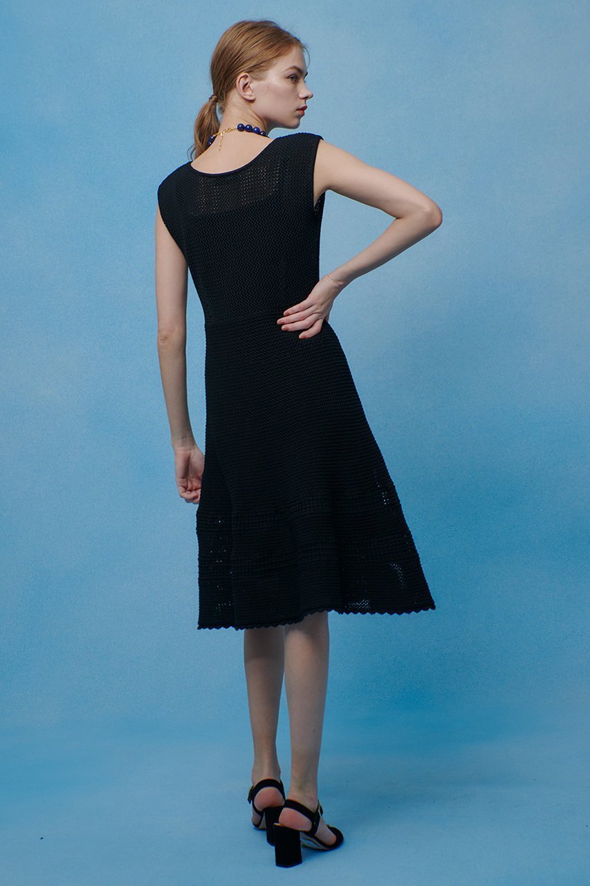 【アルアバイル/allureville】の【LOULOU WILLOUGHBY】メッシュクロッシェミニワンピース 人気、トレンドファッション・服の通販 founy(ファニー) 　ファッション　Fashion　レディースファッション　Fashion for Women　ワンピース　Dresses　チュニック　Tunic Tops & Dresses　2026年　2026　サンダル　Sandals, Summer Shoes　シューズ　Shoes, Footwear　チュニック　Tunic, Long Top　フラット　Flat, Flat Shoes　フレア　Flare, Flared　メッシュ　Mesh, Net Fabric　夏　Summer　春　Spring　S/S・春夏　SS, Spring/Summer, Warm Season　other-5|ID: prp329100004851955 ipo3291000000035610530