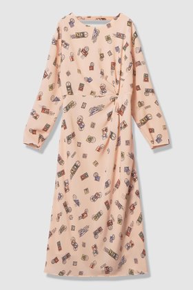 【アルアバイル/allureville】の【LOULOU WILLOUGHBY】レタープリントワンピース 人気、トレンドファッション・服の通販 founy(ファニー) ファッション Fashion レディースファッション Fashion for Women ワンピース Dresses チュニック Tunic Tops & Dresses 2026年 2026 おすすめ Recommended / Our Picks キャミソール Camisole, Spaghetti Strap Top チュニック Tunic, Long Top ドレープ Drape, Draping Fabric プリント Print, Printed Pattern モチーフ Motif, Design Theme ロング Long, Long-Length 夏 Summer 春 Spring S/S・春夏 SS, Spring/Summer, Warm Season |ID:prp329100004851956