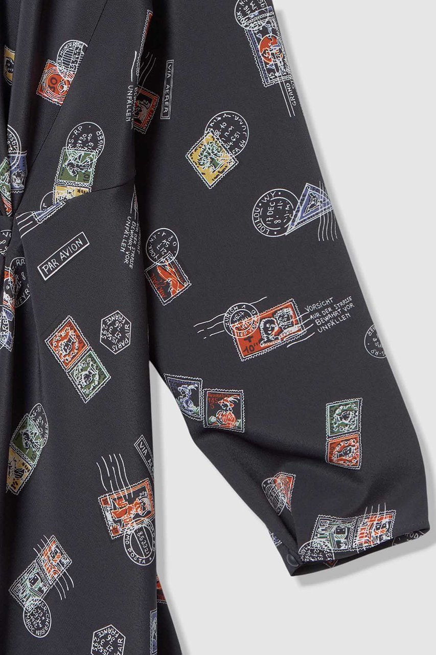 【アルアバイル/allureville】の【LOULOU WILLOUGHBY】レタープリントワンピース 人気、トレンドファッション・服の通販 founy(ファニー) 　ファッション　Fashion　レディースファッション　Fashion for Women　ワンピース　Dresses　チュニック　Tunic Tops & Dresses　2026年　2026　おすすめ　Recommended / Our Picks　キャミソール　Camisole, Spaghetti Strap Top　チュニック　Tunic, Long Top　ドレープ　Drape, Draping Fabric　プリント　Print, Printed Pattern　モチーフ　Motif, Design Theme　ロング　Long, Long-Length　夏　Summer　春　Spring　S/S・春夏　SS, Spring/Summer, Warm Season　other-4|ID: prp329100004851956 ipo3291000000035610537