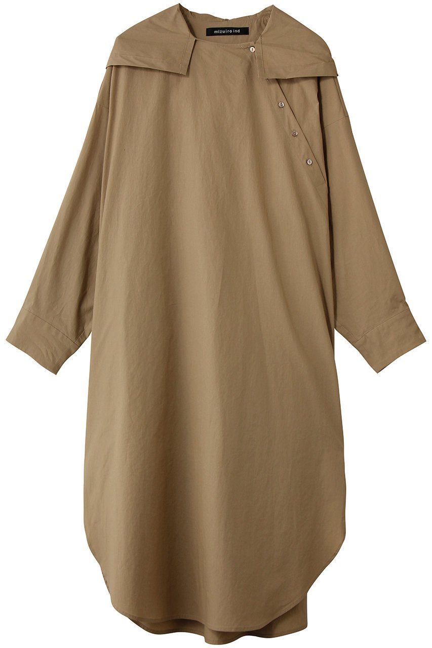 【ミズイロ インド/mizuiro ind】のhooded OP ワンピース インテリア・キッズ・メンズ・レディースファッション・服の通販 founy(ファニー) ファッション Fashion レディースファッション Fashion for Women ワンピース Dresses チュニック Tunic Tops & Dresses おすすめ Recommended / Our Picks スリット Slit, Slit Detail チュニック Tunic, Long Top トレンド Trend, Trending Now リラックス Relax, Relaxed Fit ロング Long, Long-Length エレガント 上品 Elegant beige|ID: prp329100004851959 ipo3291000000036026174