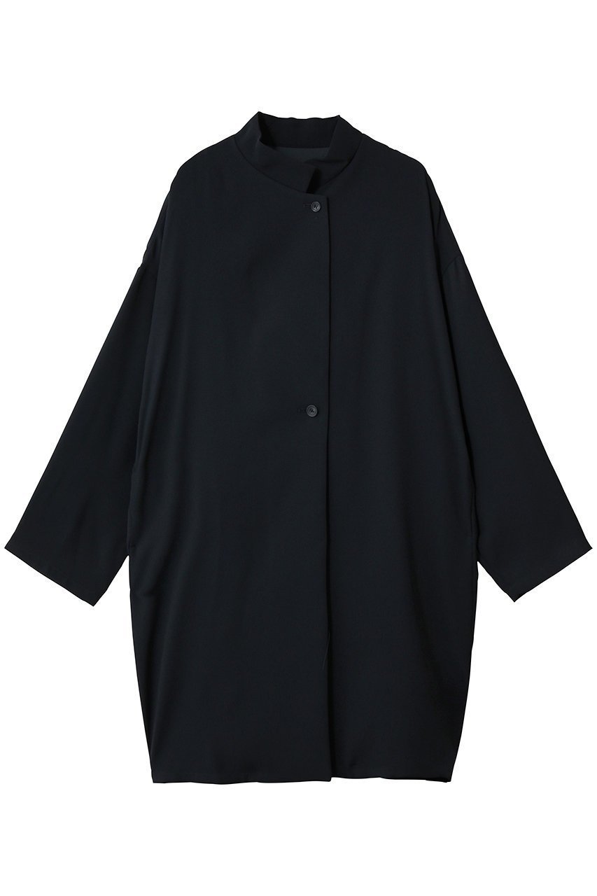 【ミズイロ インド/mizuiro ind】のstand collar wide JK ジャケット インテリア・キッズ・メンズ・レディースファッション・服の通販 founy(ファニー) 　ファッション　Fashion　レディースファッション　Fashion for Women　アウター　Coat / Outerwear Collection　レディースジャケット・軽アウター　Jackets　2026年　2026　シンプル　Simple, Minimal　ジャケット　Jacket, Outerwear　スタンド　Stand Collar, Upright Stand　フロント　Front, Front Design　夏　Summer　春　Spring　S/S・春夏　SS, Spring/Summer, Warm Season　navy|ID: prp329100004851960 ipo3291000000035610573