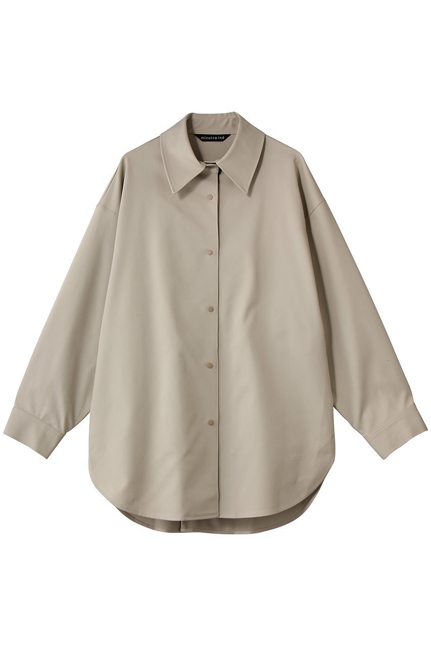 【ミズイロ インド/mizuiro ind】のdouble cloth wide shirt blouson ブルゾン インテリア・キッズ・メンズ・レディースファッション・服の通販 founy(ファニー) 　ファッション　Fashion　レディースファッション　Fashion for Women　アウター　Coat / Outerwear Collection　レディースジャケット・軽アウター　Jackets　ブルゾンジャケット・スポーティアウター　Blouson Jackets　2026年　2026　ジャケット　Jacket, Outerwear　ブルゾン　Blouson, Bomber Jacket　ヘムライン　Hemline, Bottom Cut　ミックス　Mix, Mixed Style　夏　Summer　春　Spring　S/S・春夏　SS, Spring/Summer, Warm Season　s.beige|ID: prp329100004851961 ipo3291000000035610583