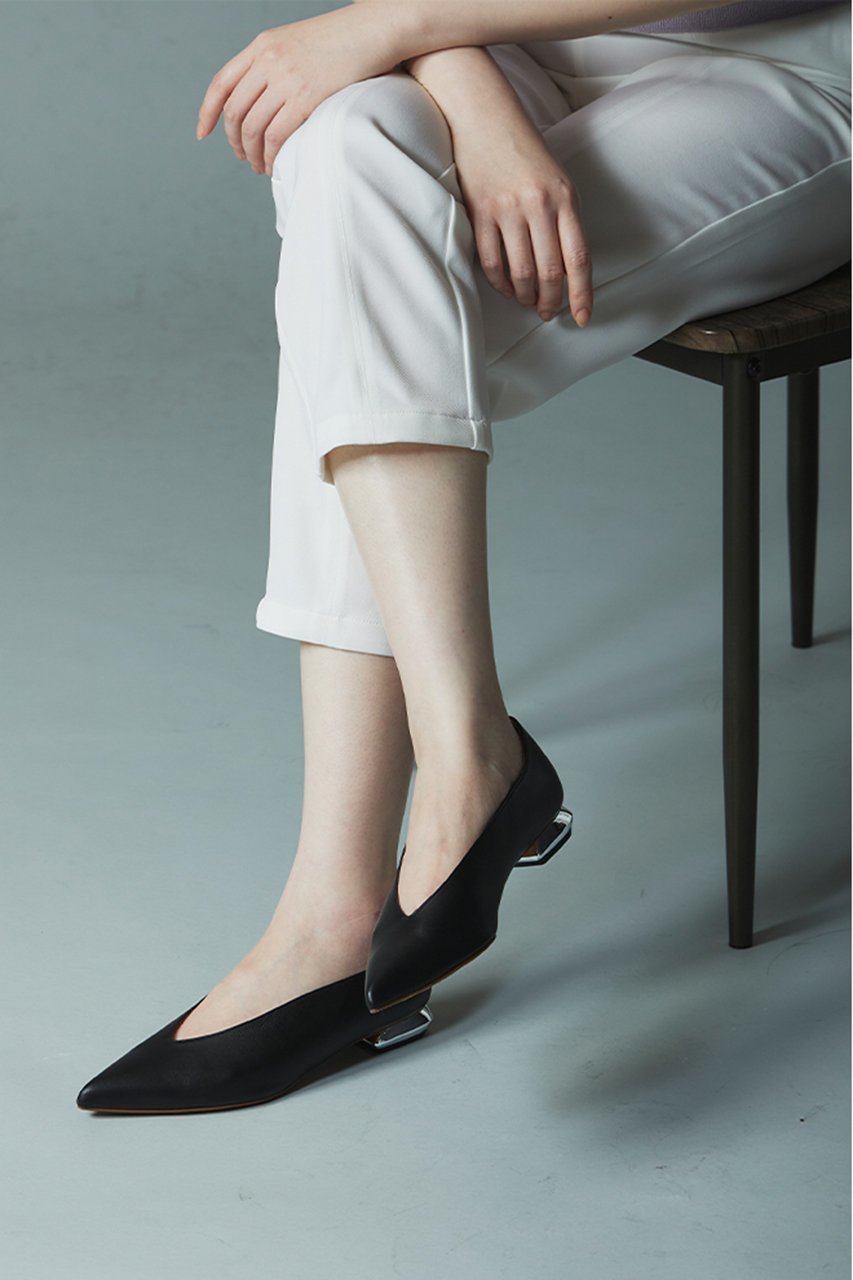 【リュニック エ モア/L'unique et moi】のVague ローヒールパンプス 人気、トレンドファッション・服の通販 founy(ファニー) 　ファッション　Fashion　レディースファッション　Fashion for Women　オケージョン　Occasion Wear　シルバー　Silver, Metallic Silver　ビジネス 仕事 通勤　Business / Work / Commuting　other-2|ID: prp329100004851962 ipo3291000000036189613