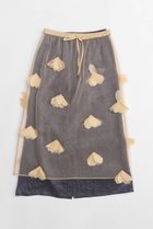 【メゾンスペシャル/MAISON SPECIAL】のSheer Floral Layered Skirt/シアーフラワーレイヤードスカート 人気、トレンドファッション・服の通販 founy(ファニー) ファッション Fashion レディースファッション Fashion for Women スカート Skirts ロングスカート Long Skirts / Maxi & Midi Skirts 2026年 2026 ロング Long, Long-Length 夏 Summer 春 Spring S/S・春夏 SS, Spring/Summer, Warm Season thumbnail BGE(ベージュ)|ID: prp329100004851964 ipo3291000000035610612