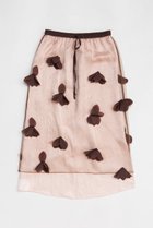 【メゾンスペシャル/MAISON SPECIAL】のSheer Floral Layered Skirt/シアーフラワーレイヤードスカート 人気、トレンドファッション・服の通販 founy(ファニー) ファッション Fashion レディースファッション Fashion for Women スカート Skirts ロングスカート Long Skirts / Maxi & Midi Skirts 2026年 2026 ロング Long, Long-Length 夏 Summer 春 Spring S/S・春夏 SS, Spring/Summer, Warm Season thumbnail BRN(ブラウン)|ID: prp329100004851964 ipo3291000000035610613