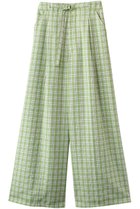 【メゾンスペシャル/MAISON SPECIAL】のCheck Wide Pants/チェックワイドパンツ 人気、トレンドファッション・服の通販 founy(ファニー) ファッション Fashion レディースファッション Fashion for Women パンツ Pants & Trousers 2026年 2026 クラシカル Classical, Vintage-Inspired ジャケット Jacket, Outerwear チェック Check, Plaid, Tartan モダン Modern, Contemporary リラックス Relax, Relaxed Fit ワイド Wide, Wide Fit 夏 Summer 春 Spring S/S・春夏 SS, Spring/Summer, Warm Season thumbnail GRN(グリーン)|ID: prp329100004851966 ipo3291000000035610631