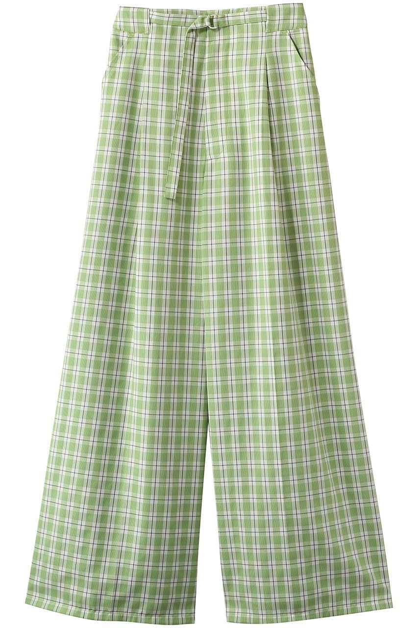 【メゾンスペシャル/MAISON SPECIAL】のCheck Wide Pants/チェックワイドパンツ インテリア・キッズ・メンズ・レディースファッション・服の通販 founy(ファニー) ファッション Fashion レディースファッション Fashion for Women パンツ Pants & Trousers クラシカル Classical, Vintage-Inspired ジャケット Jacket, Outerwear チェック Check, Plaid, Tartan モダン Modern, Contemporary リラックス Relax, Relaxed Fit ワイド Wide, Wide Fit 春 Spring GRN(グリーン)|ID: prp329100004851966 ipo3291000000036093145