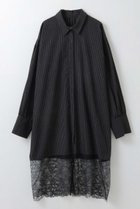 【ハー/HER.】のレースコンビシャツワンピース 人気、トレンドファッション・服の通販 founy(ファニー) ファッション Fashion レディースファッション Fashion for Women ワンピース Dresses シャツワンピース / 1枚で着映えコーデ Shirt Dresses チュニック Tunic Tops & Dresses 2026年 2026 おすすめ Recommended / Our Picks コンビ Combo, Combination Style ストライプ Stripe, Striped Pattern チュニック Tunic, Long Top デニム Denim, Jeans Material ボトム Bottoms, Lower Wear レース Lace, Lace Fabric ロング Long, Long-Length 夏 Summer 春 Spring S/S・春夏 SS, Spring/Summer, Warm Season thumbnail ブラック|ID: prp329100004852180 ipo3291000000035620565