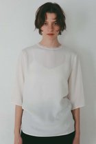 【ハー/HER.】のレーストリムブラウス 人気、トレンドファッション・服の通販 founy(ファニー) ファッション Fashion レディースファッション Fashion for Women トップス・カットソー Cut & Sew Tops シャツ・ブラウス・オフィスカジュアル Elegant Blouses & Button-Ups 2026年 2026 とろみ Fluid, Flowy Fabric オケージョン Occasion Wear スリーブ Sleeve, Long Sleeve / Short Sleeve ロング Long, Long-Length 夏 Summer 春 Spring S/S・春夏 SS, Spring/Summer, Warm Season 軽量 Lightweight, Ultra Light thumbnail ホワイト|ID: prp329100004852187 ipo3291000000035620622