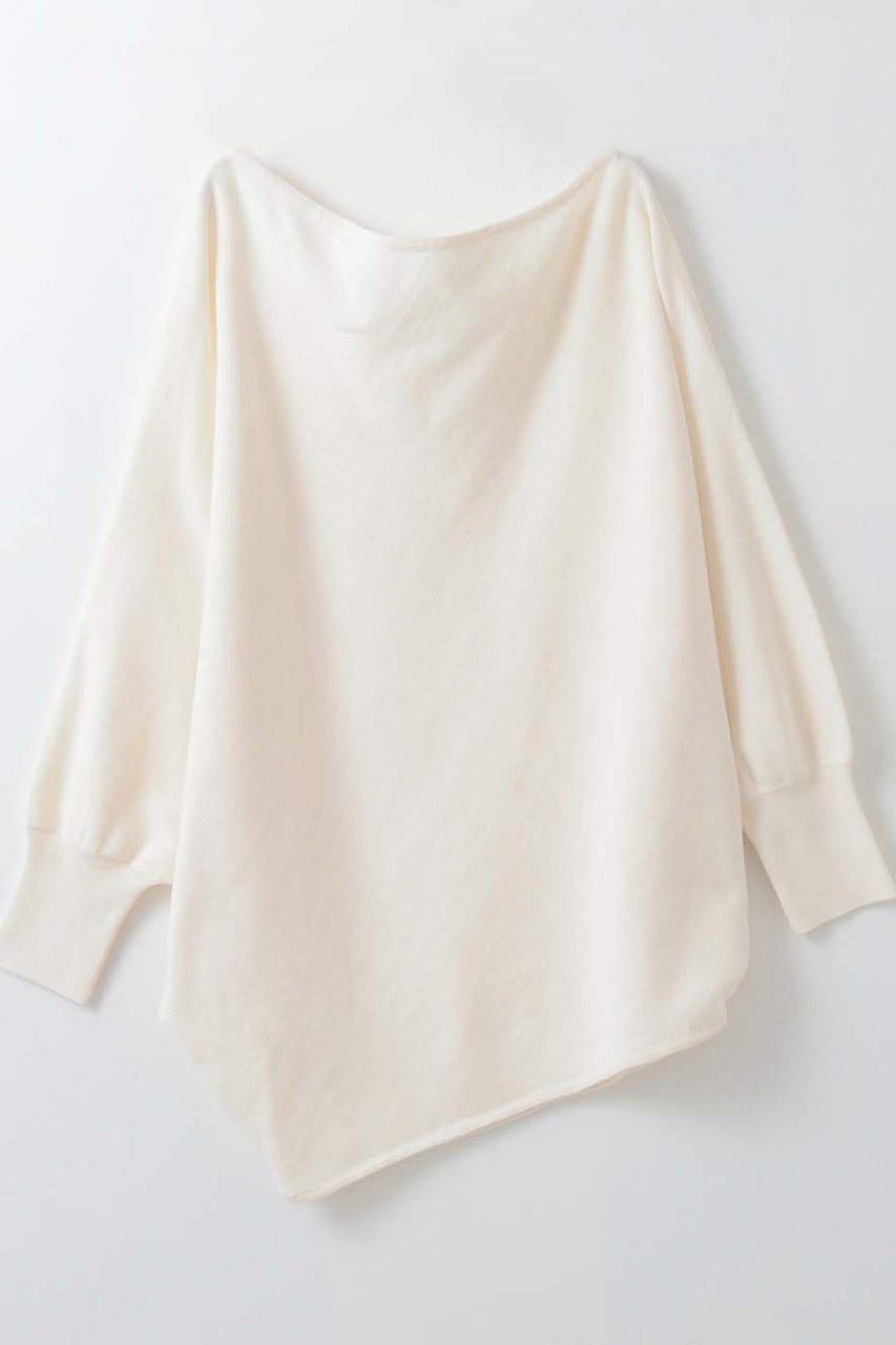 【ハー/HER.】のドレープニットプルオーバー インテリア・キッズ・メンズ・レディースファッション・服の通販 founy(ファニー) 　ファッション　Fashion　レディースファッション　Fashion for Women　トップス・カットソー　Cut & Sew Tops　ニット　Knit Tops & Sweaters　カジュアルプルオーバー・ニットトップス　Pullovers & Knit Tops / Casual Pullovers　2026年　2026　アシンメトリー　Asymmetrical Style　ショルダー　Shoulder, Shoulder Strap　ドレープ　Drape, Draping Fabric　夏　Summer　春　Spring　S/S・春夏　SS, Spring/Summer, Warm Season　ホワイト|ID: prp329100004852189 ipo3291000000035620639