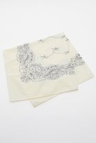 【マルティニーク/martinique】の【ASAUCE MELER】コットンシルクエンブロイダリーバンダナ 人気、トレンドファッション・服の通販 founy(ファニー) ファッション Fashion レディースファッション Fashion for Women レイングッズ・傘・晴雨兼用傘 Umbrellas & Rain Gear 春 Spring 傘 Umbrella, Parasol シルク Silk, 100% Silk シンプル Simple, Minimal ストール Stole, Wrap 時計 Watch, Wristwatch ハンカチ Handkerchief, Hanky バンダナ Bandana, Head Scarf S/S・春夏 SS, Spring/Summer, Warm Season 夏 Summer ビジネス 仕事 通勤 Business / Work / Commuting 2026年 2026 thumbnail アイボリー|ID: prp329100004852191 ipo3291000000036044586